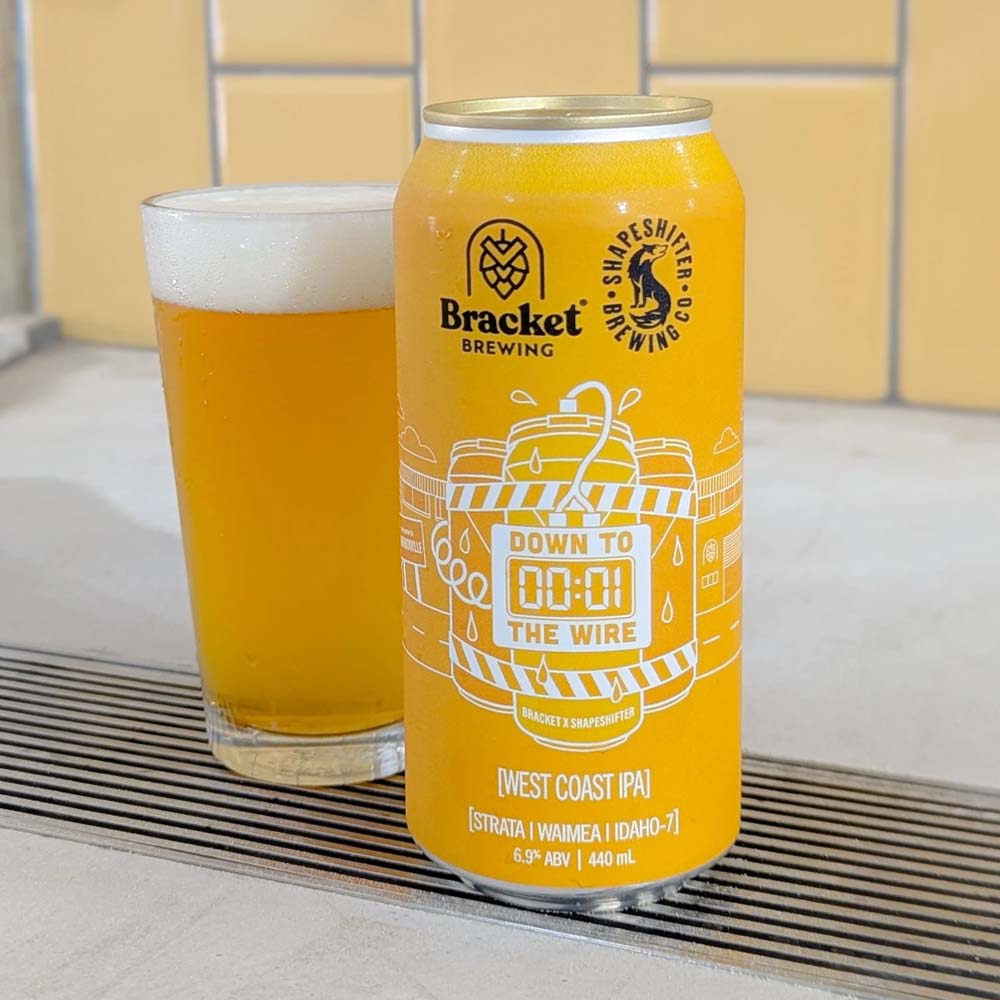 Bracket Brewing x Shapeshifter Brewing - Down To The Wire West Coast IPA