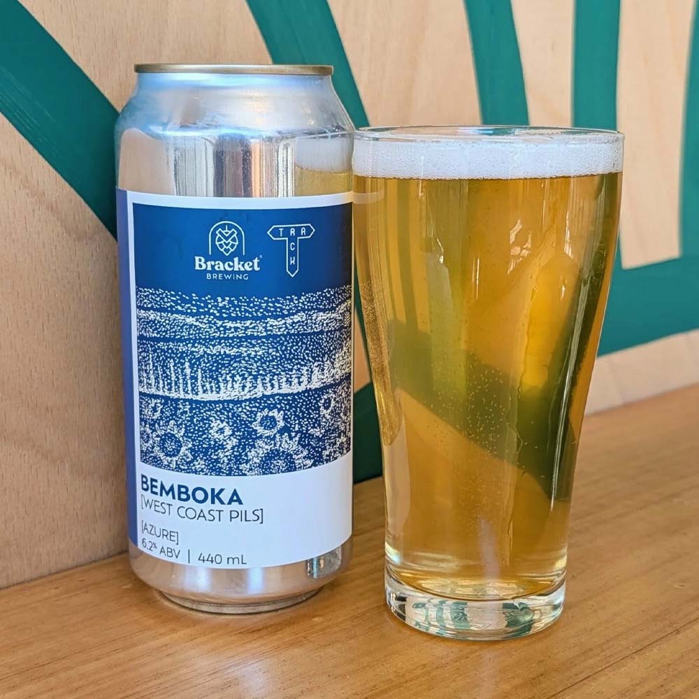 Bracket Brewing x Track Brewing - Bemboka West Coast Pilsner