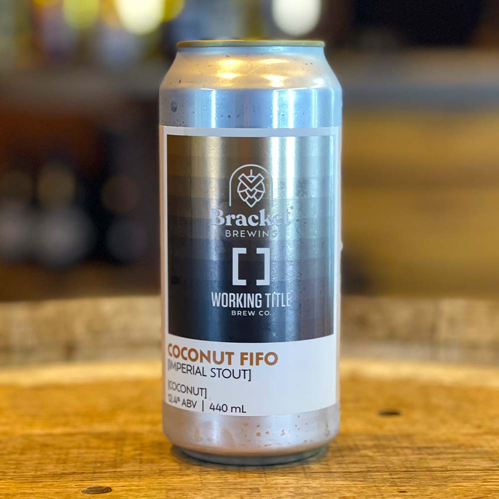 Bracket Brewing x Working Title - Coconut FIFO Imperial Stout