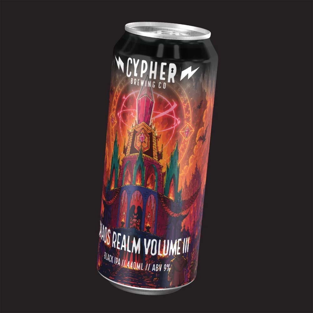 Cypher Brewing - Chaos Realm III Double Black IPA