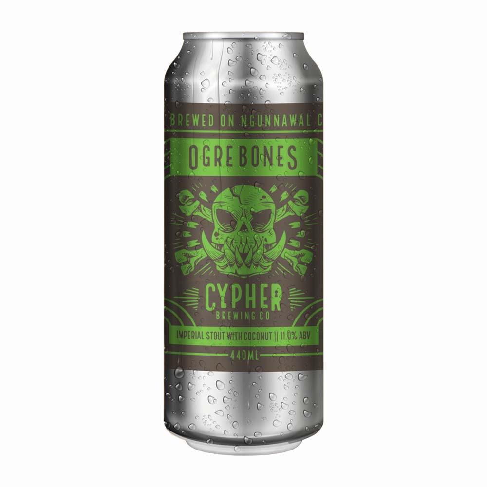 Cypher Brewing - Ogre Bones Imperial Stout with Coconut