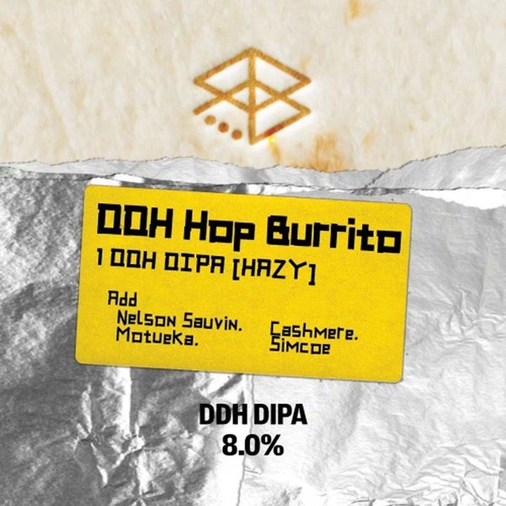 #9 Range Brewing - DDH Hop Burrito DDH Hazy Double IPA