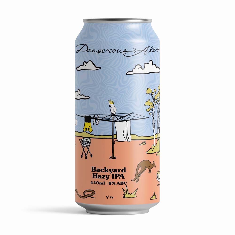 Dangerous Ales - Backyard Hazy Double IPA