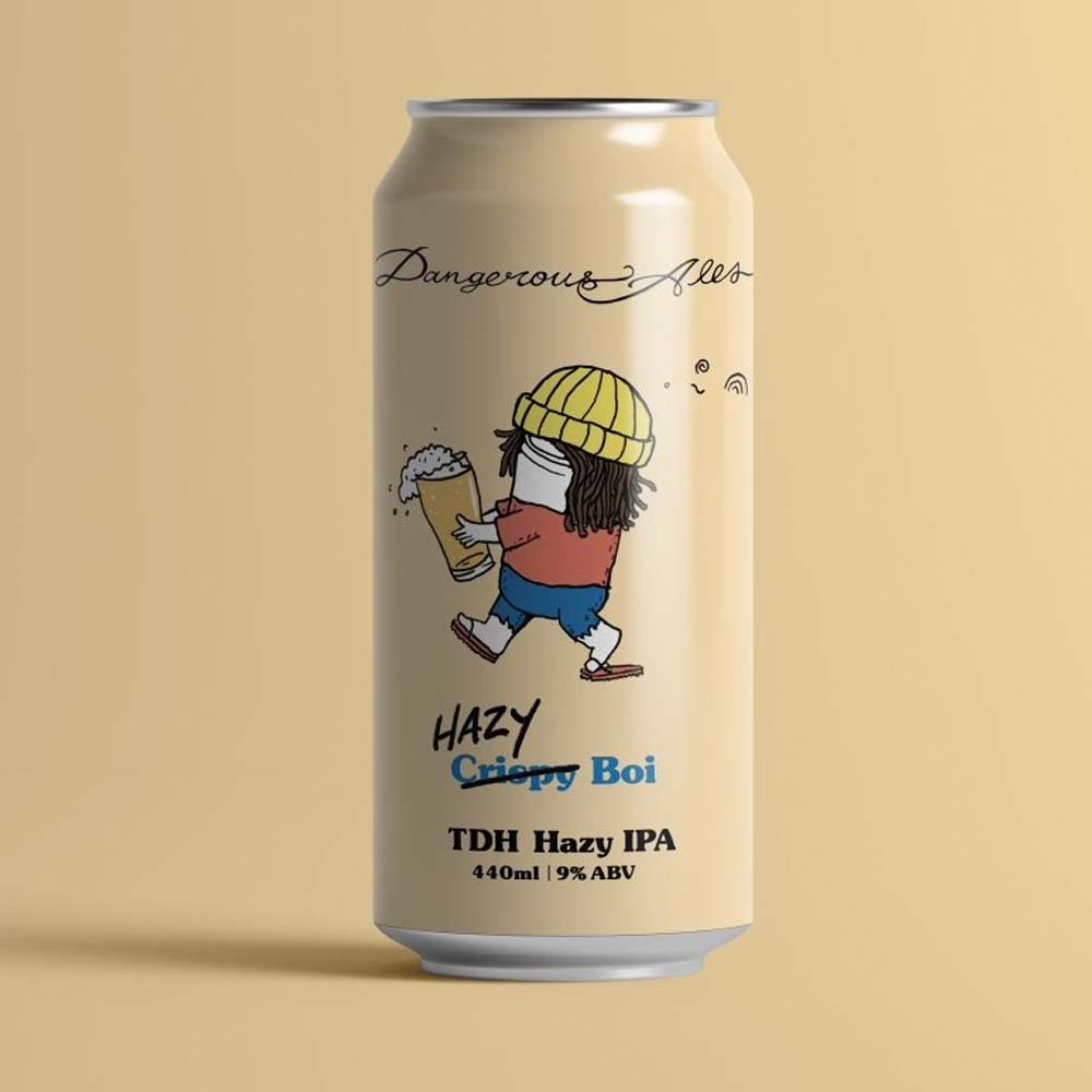 Dangerous Ales - Hazy Boi TDH Hazy Double IPA