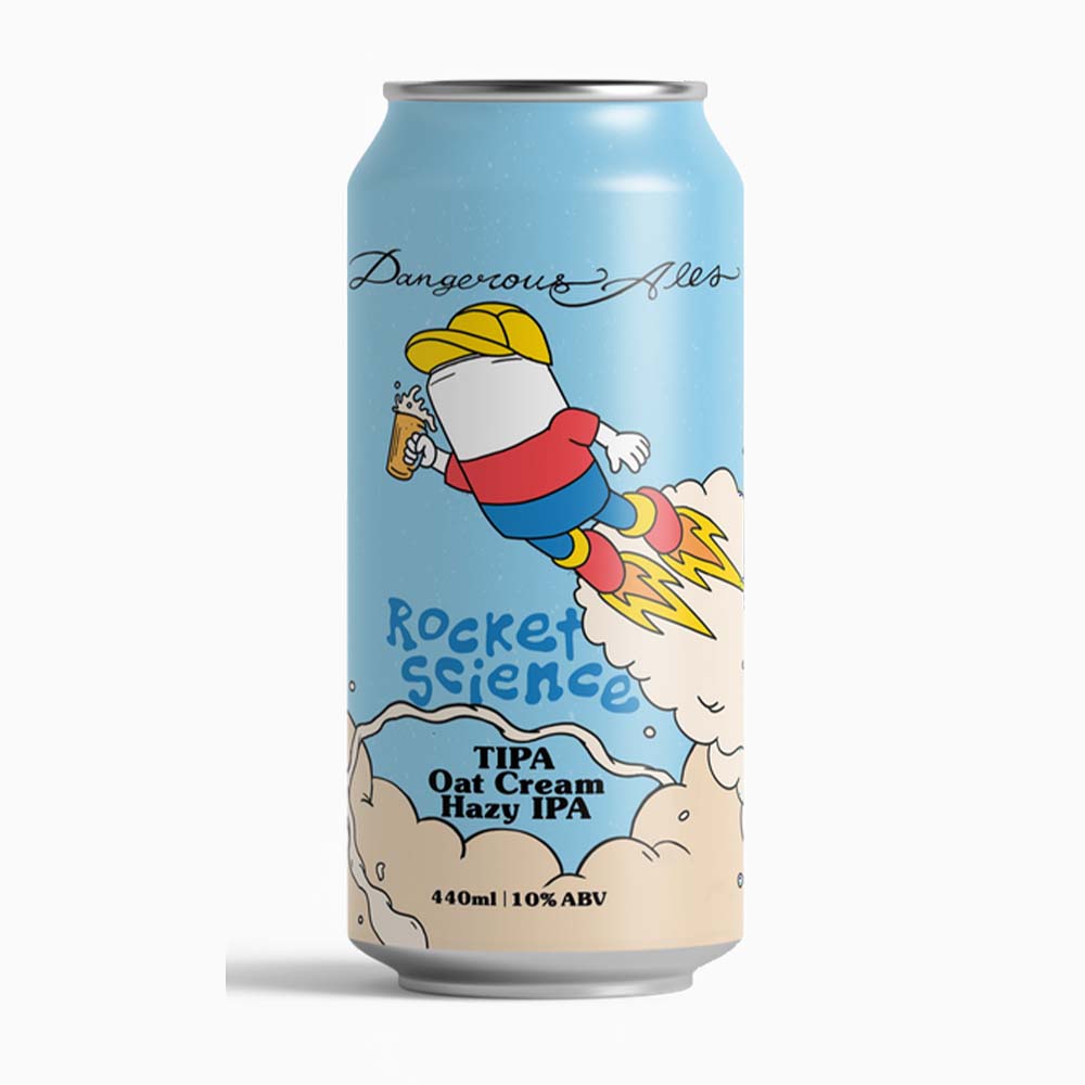 Dangerous Ales - Rocket Science Triple Oat Cream IPA
