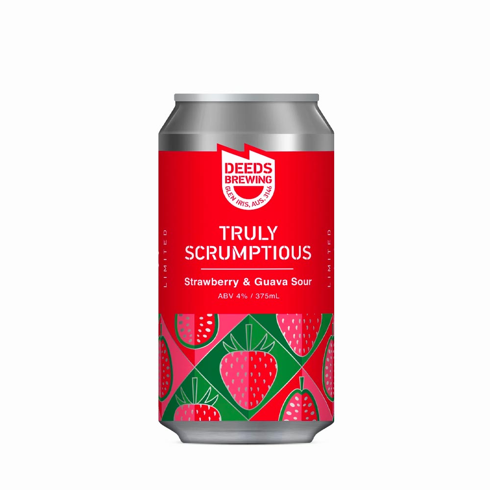 Deeds Brewing - Truly Scrumptious Strawberry & Guava Sour