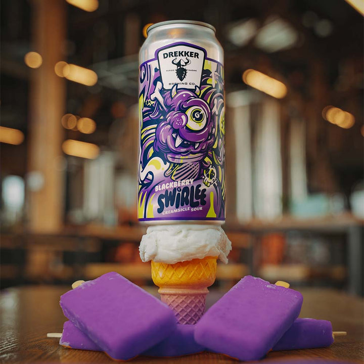 Drekker - Swirlee: Blackberry Creamsicle Sour