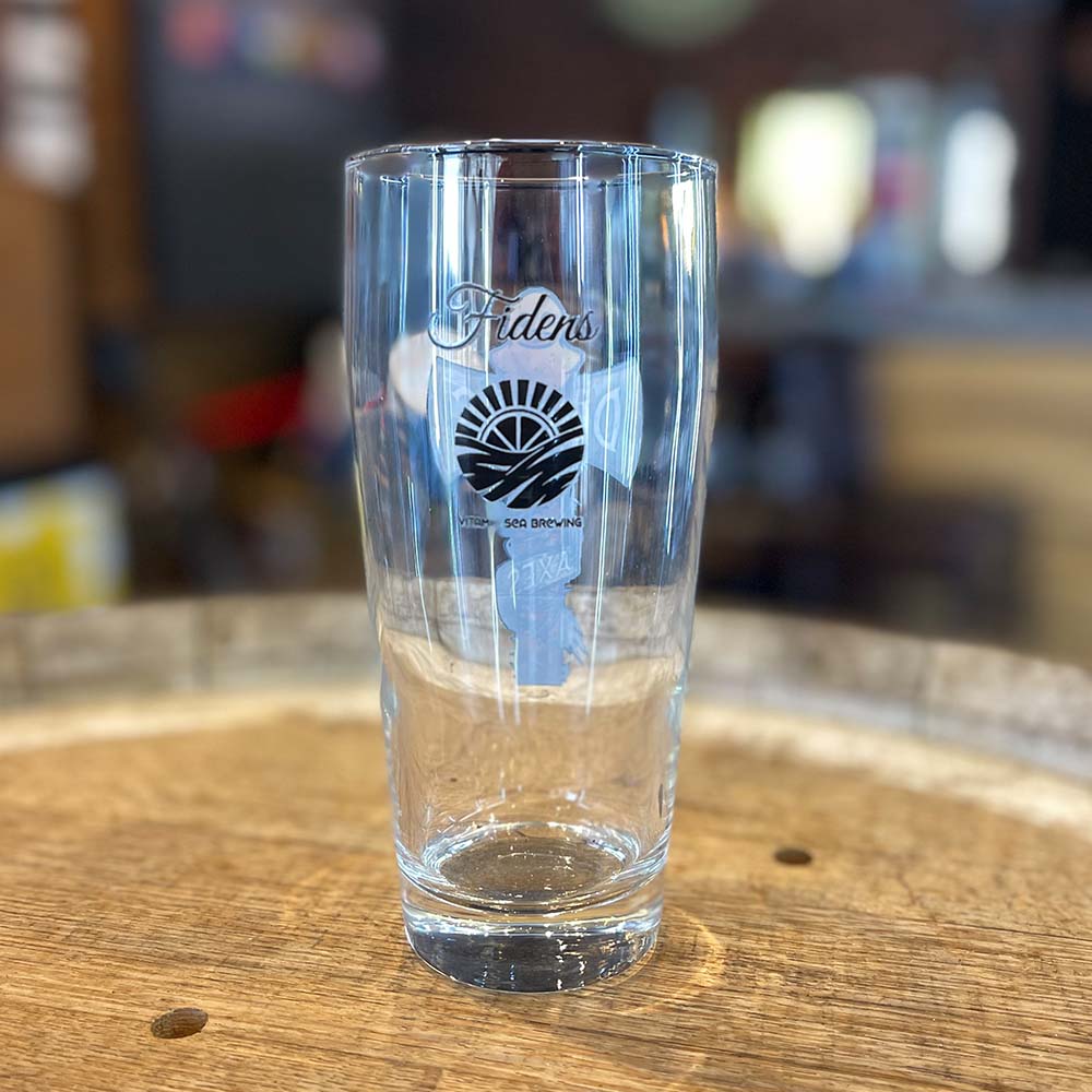Fidens x Vitamin Sea two sided printed glass 330ml