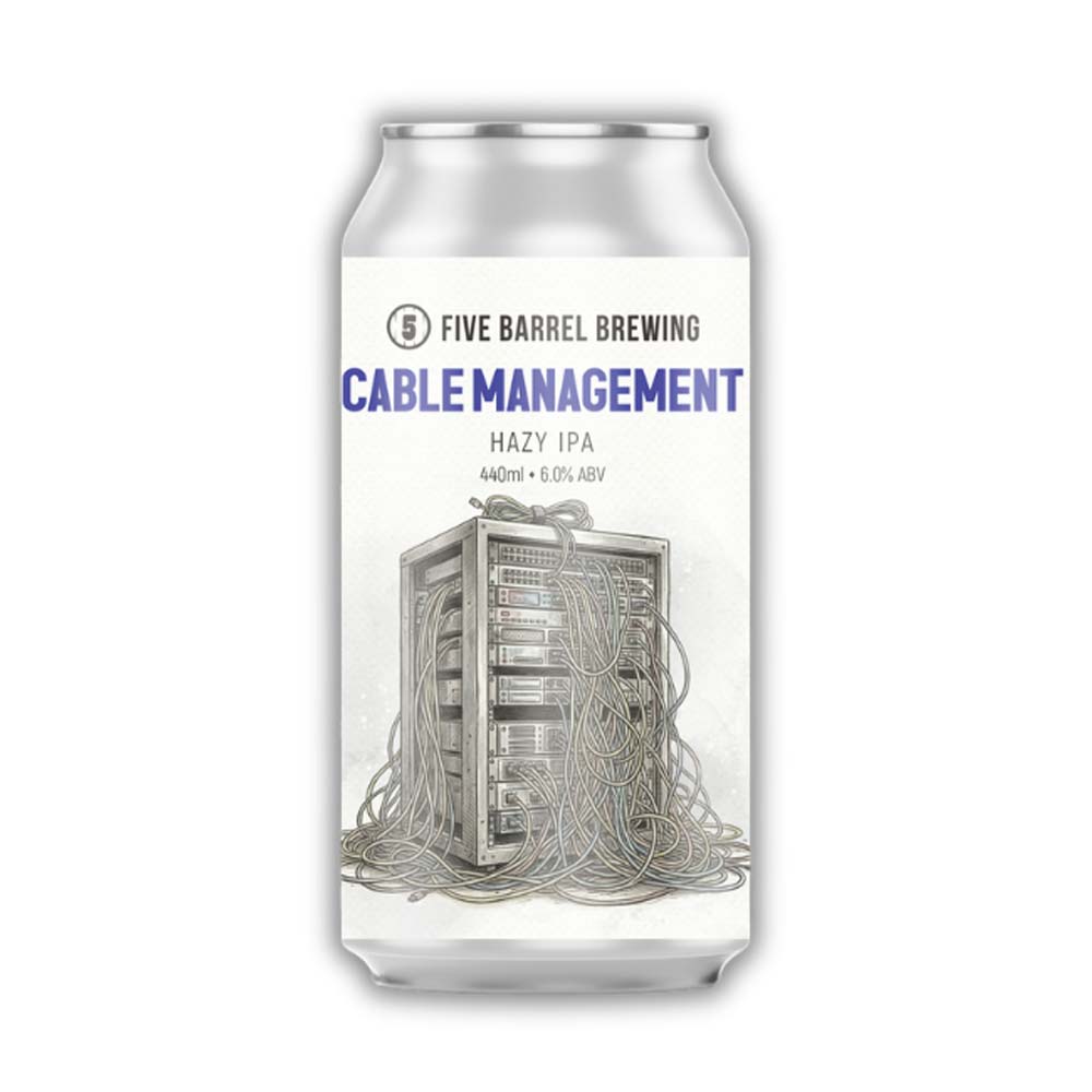 Five Barrel Brewing - Cable Management Hazy IPA