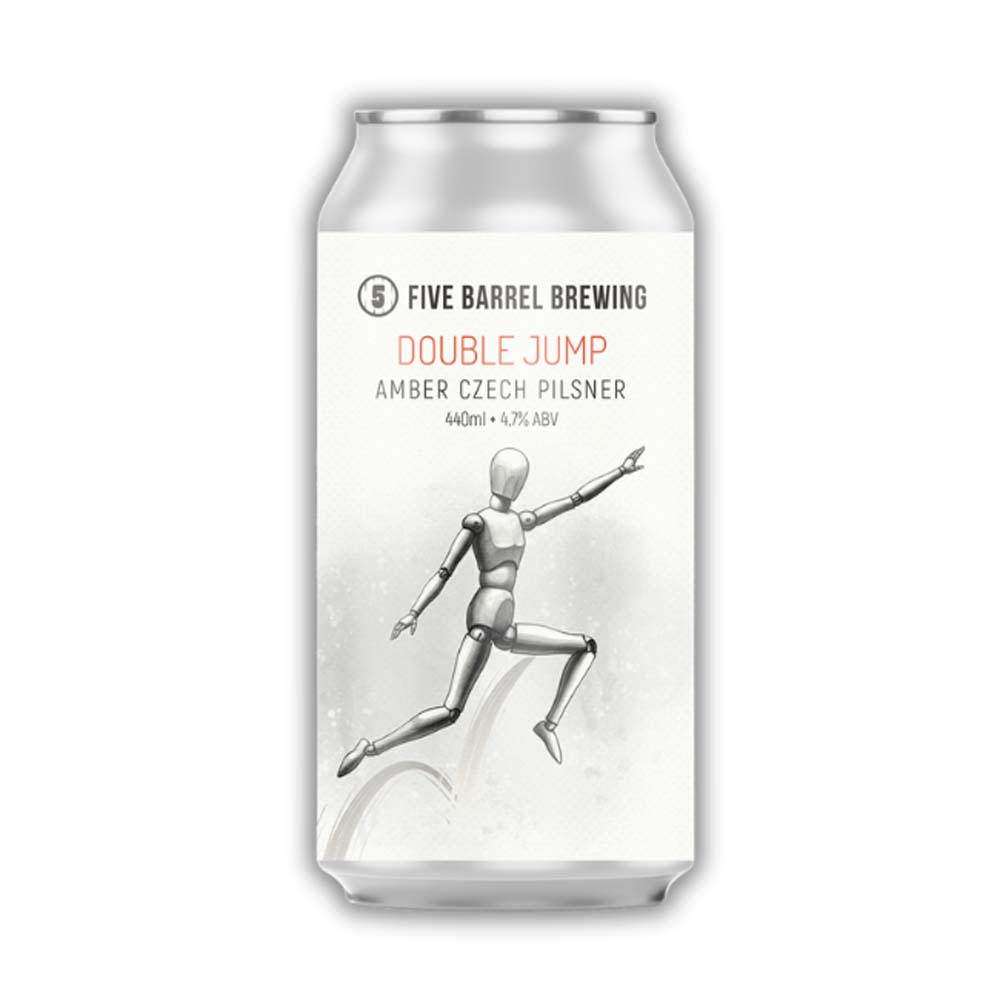Five Barrel Brewing - Double Jump Amber Czech Pilsner