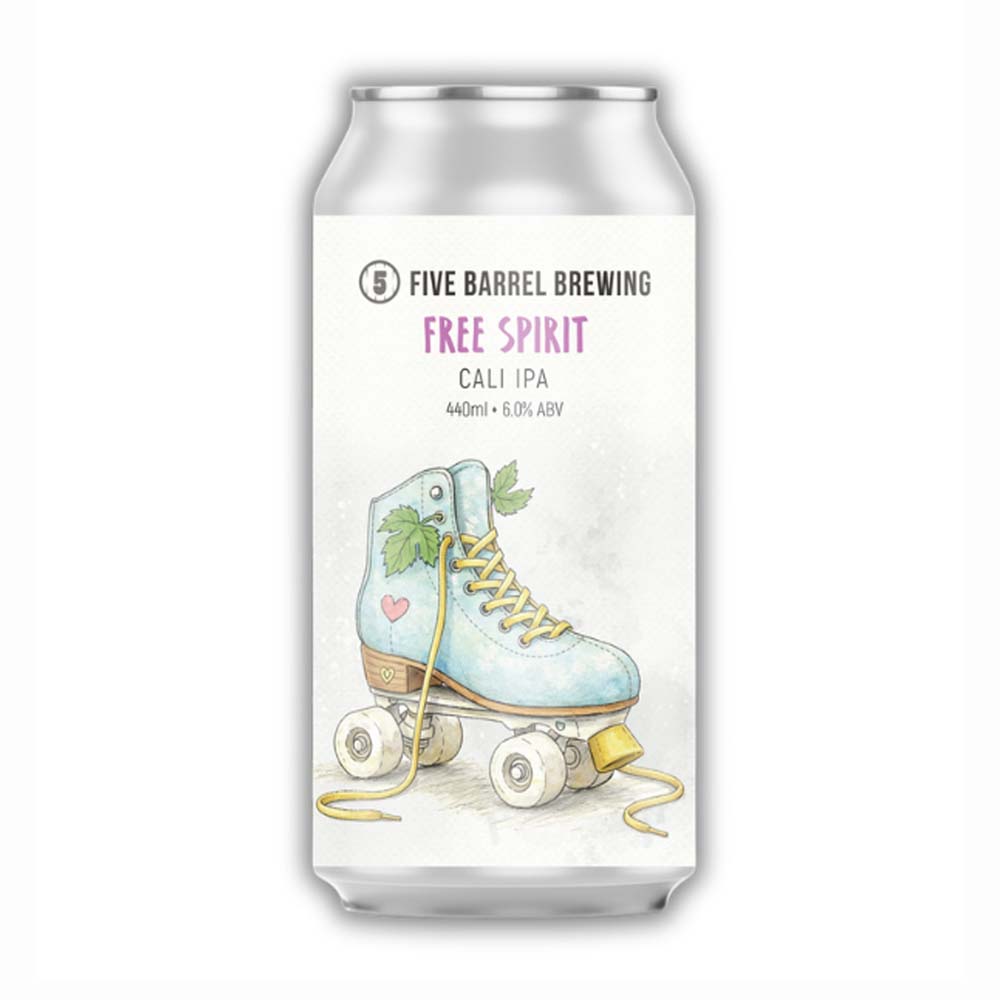 Five Barrel Brewing - Free Spirit Cali IPA