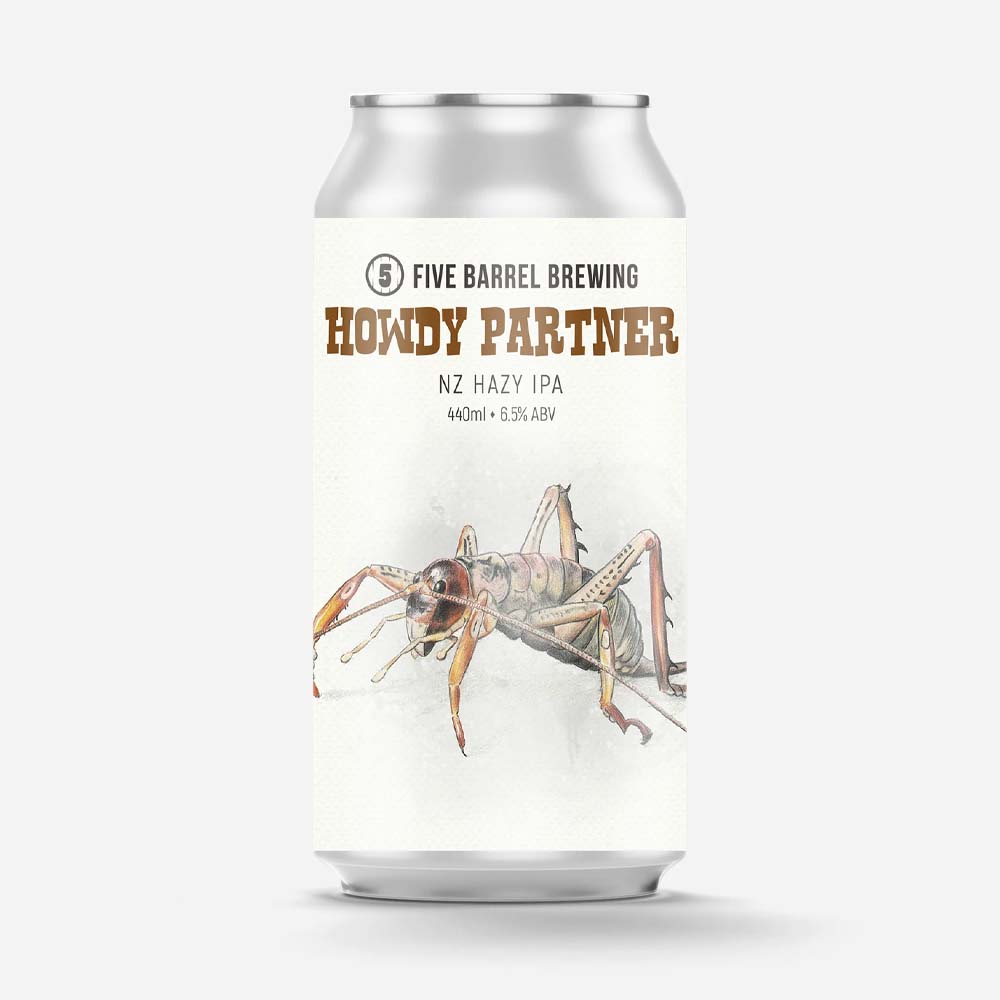 Five Barrel Brewing - Howdy Partner NZ Hazy IPA