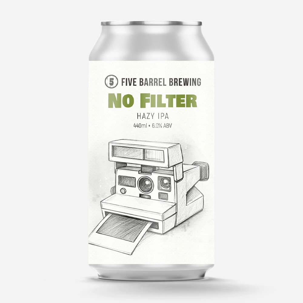 Five Barrel Brewing - No Filter Hazy IPA