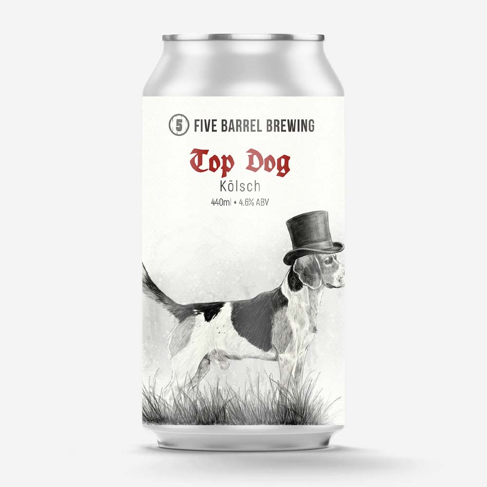 Five Barrel Brewing - Top Dog Kolsch