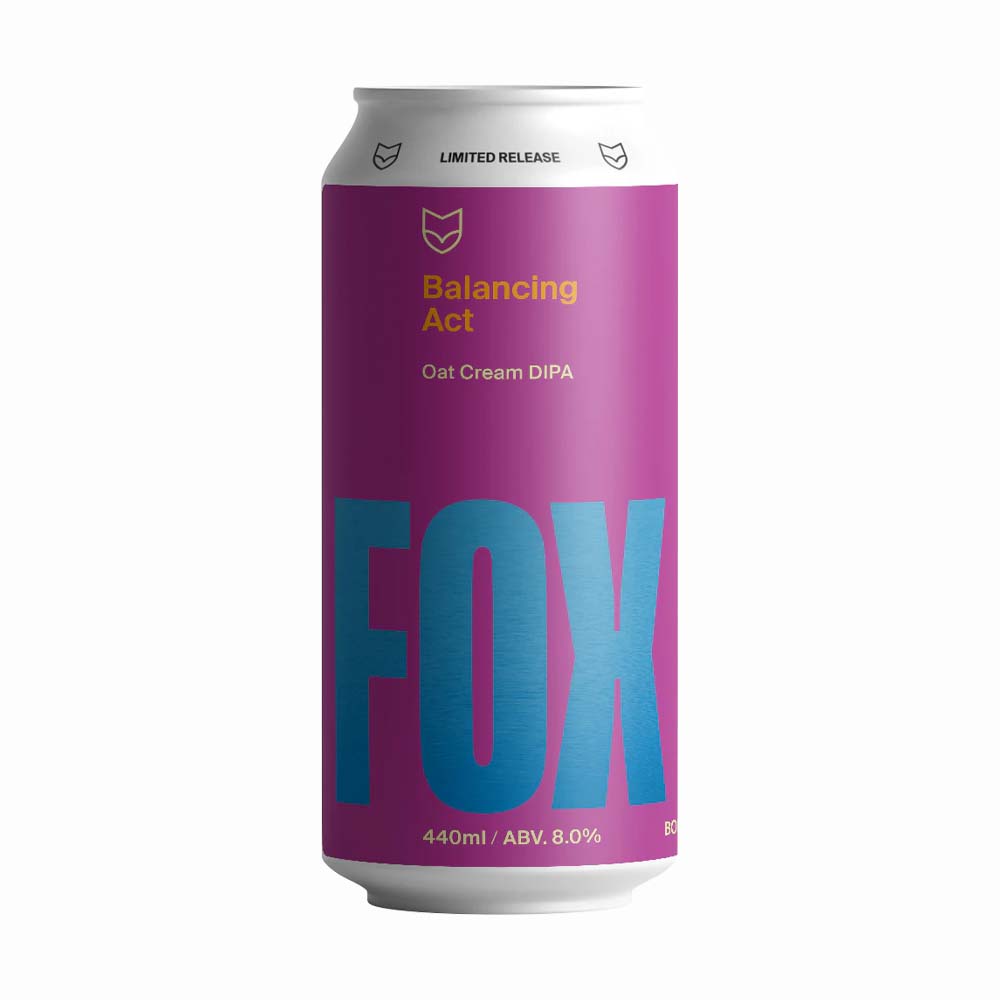 Fox Friday Craft Brewery - Balancing Act Oat Cream Double IPA