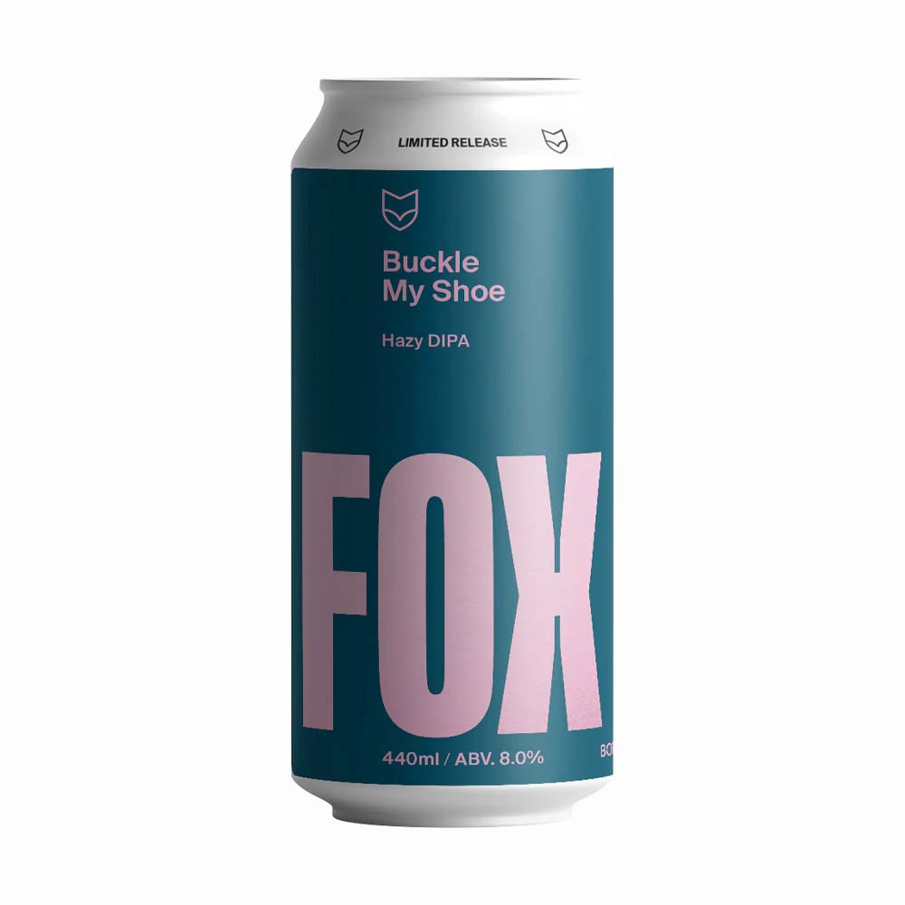 Fox Friday Craft Brewery - Buckle My Shoe Hazy Double IPA