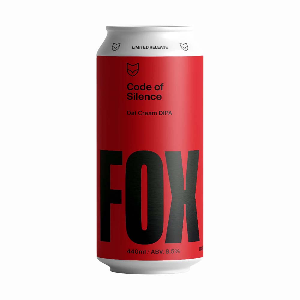 Fox Friday Craft Brewery - Code of Silence Oat Cream Double IPA