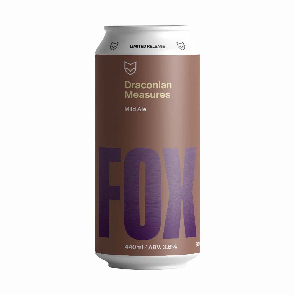 Fox Friday Craft Brewery - Draconian Measures Mild Ale - The Beer Barrel