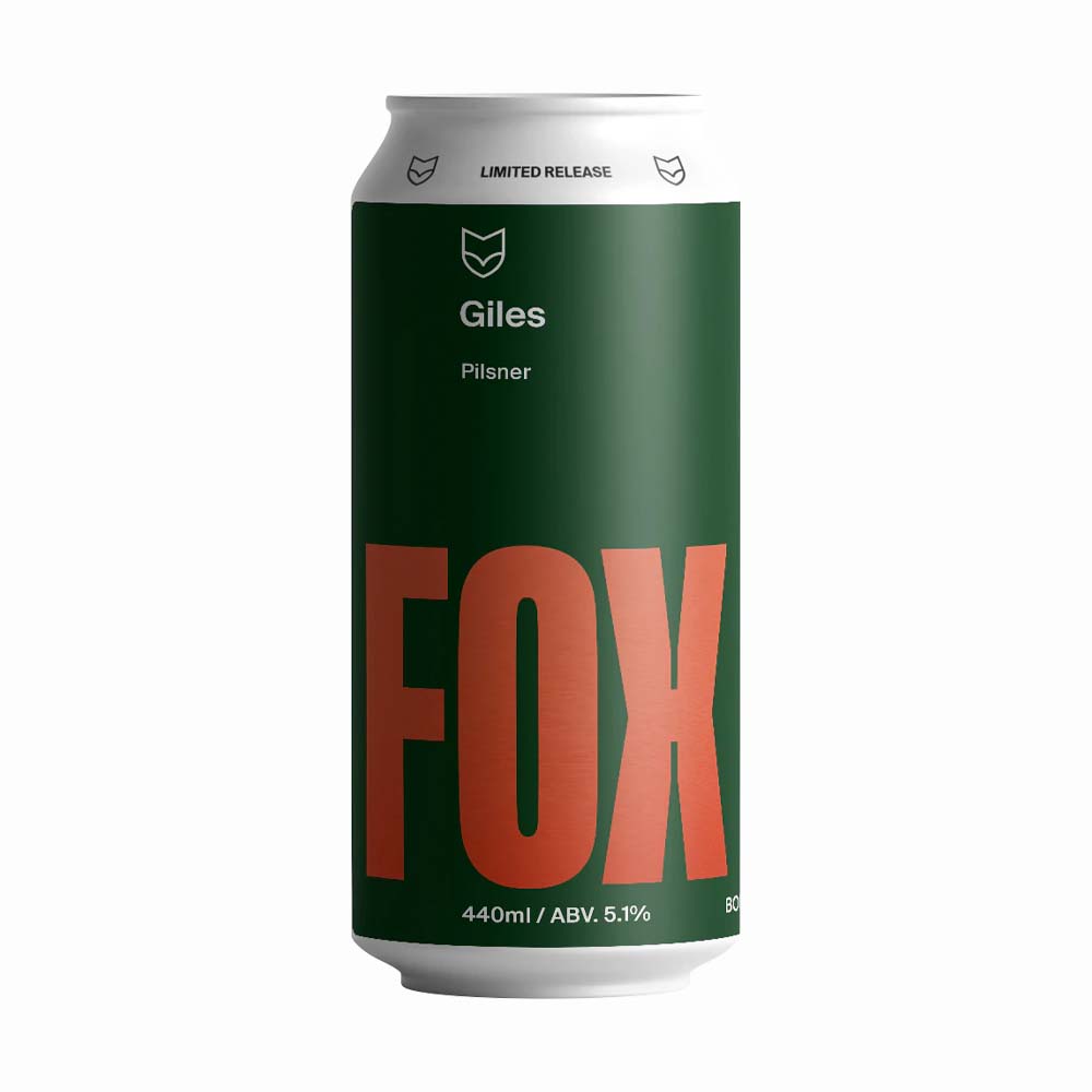 Fox Friday Craft Brewery - Giles Pilsner - The Beer Barrel