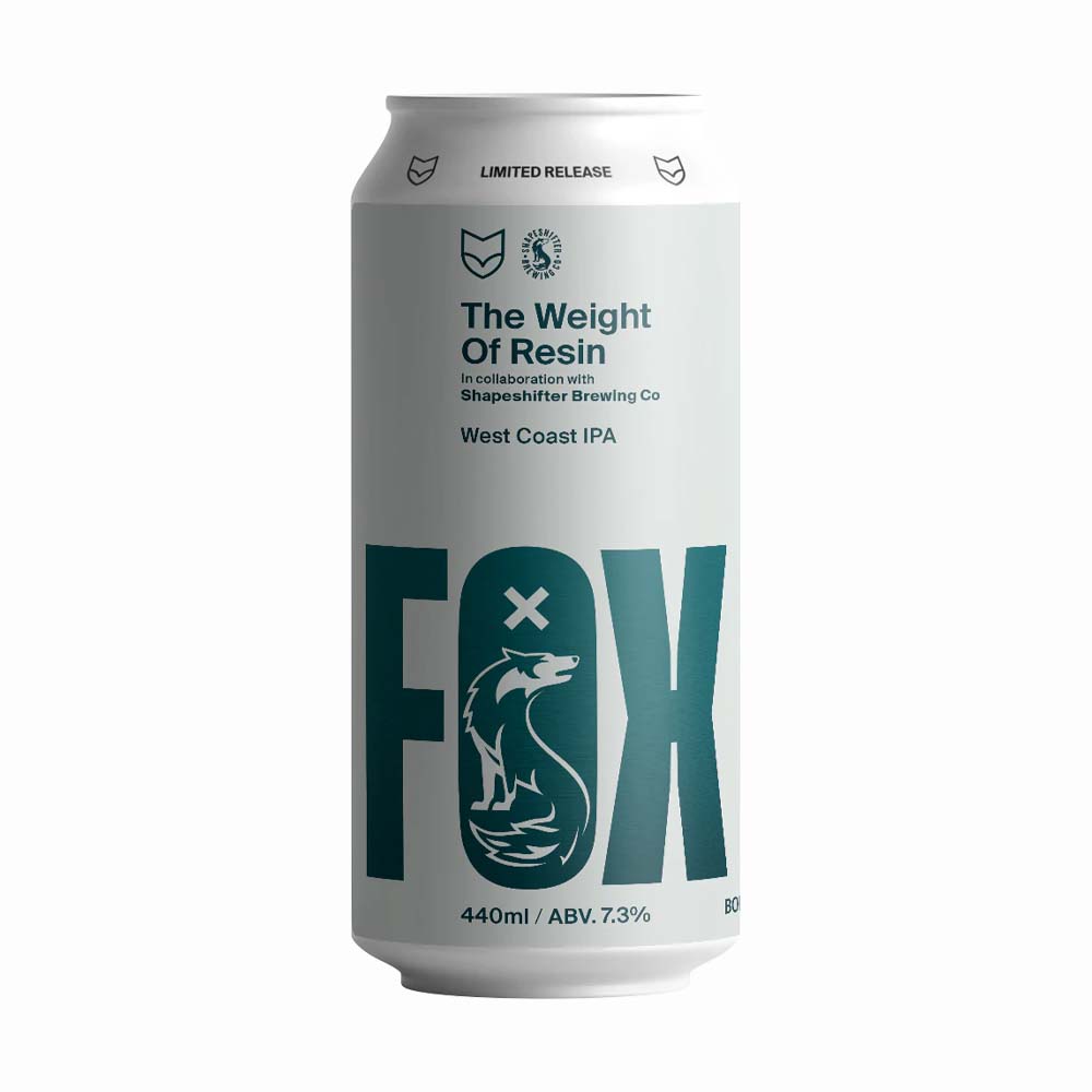 Fox Friday Craft Brewery - The Weight Of Resin West Coast IPA