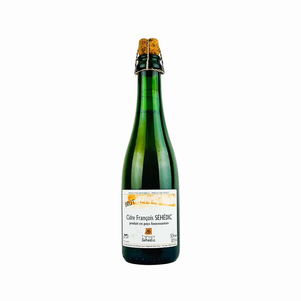 Francois Sehedic Cidre Brut 375ml Certified Organic