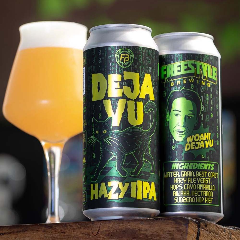 Freestyle Brewing - Deja Vu TDH Hazy Double IPA