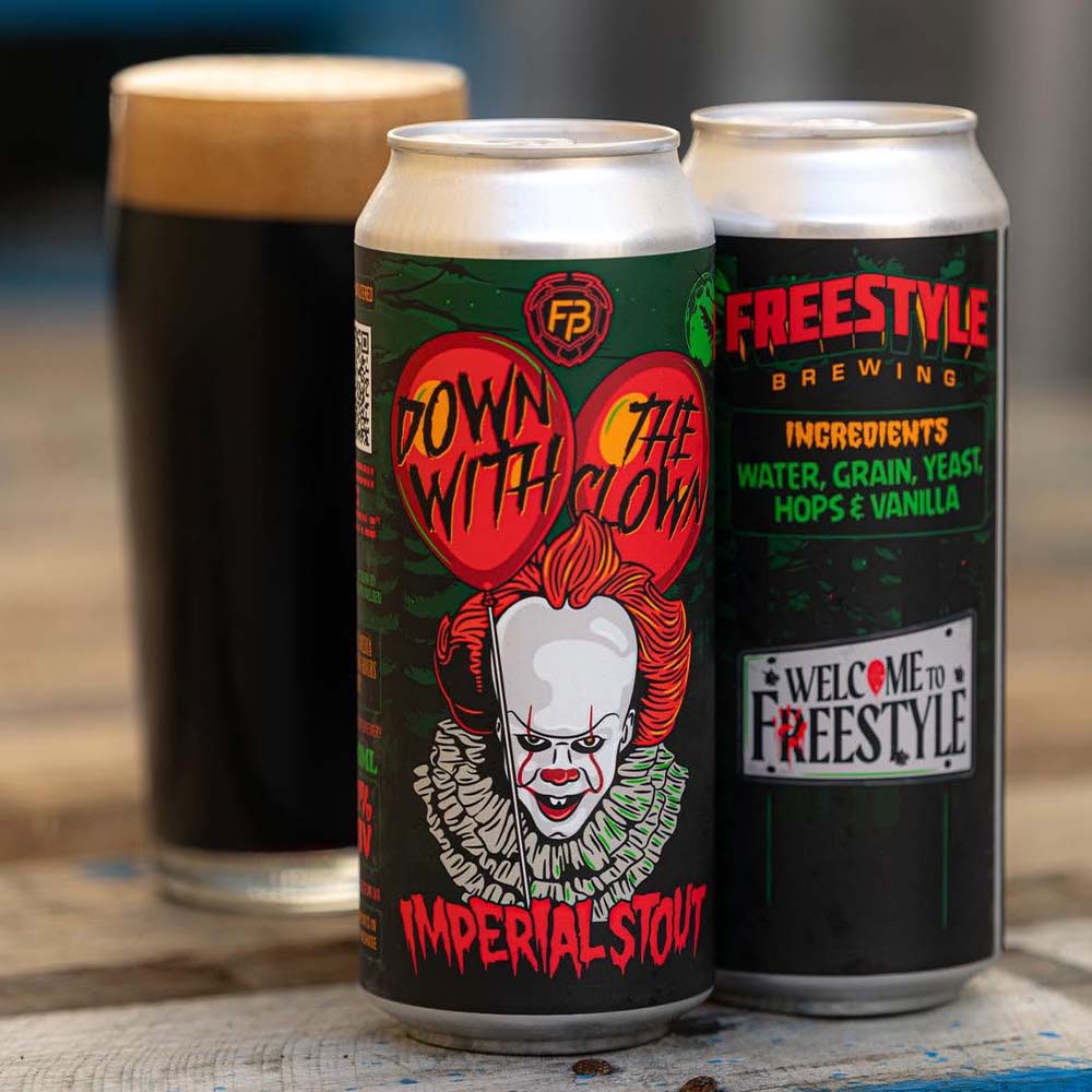 Freestyle Brewing - Down With the Clown Imperial Stout