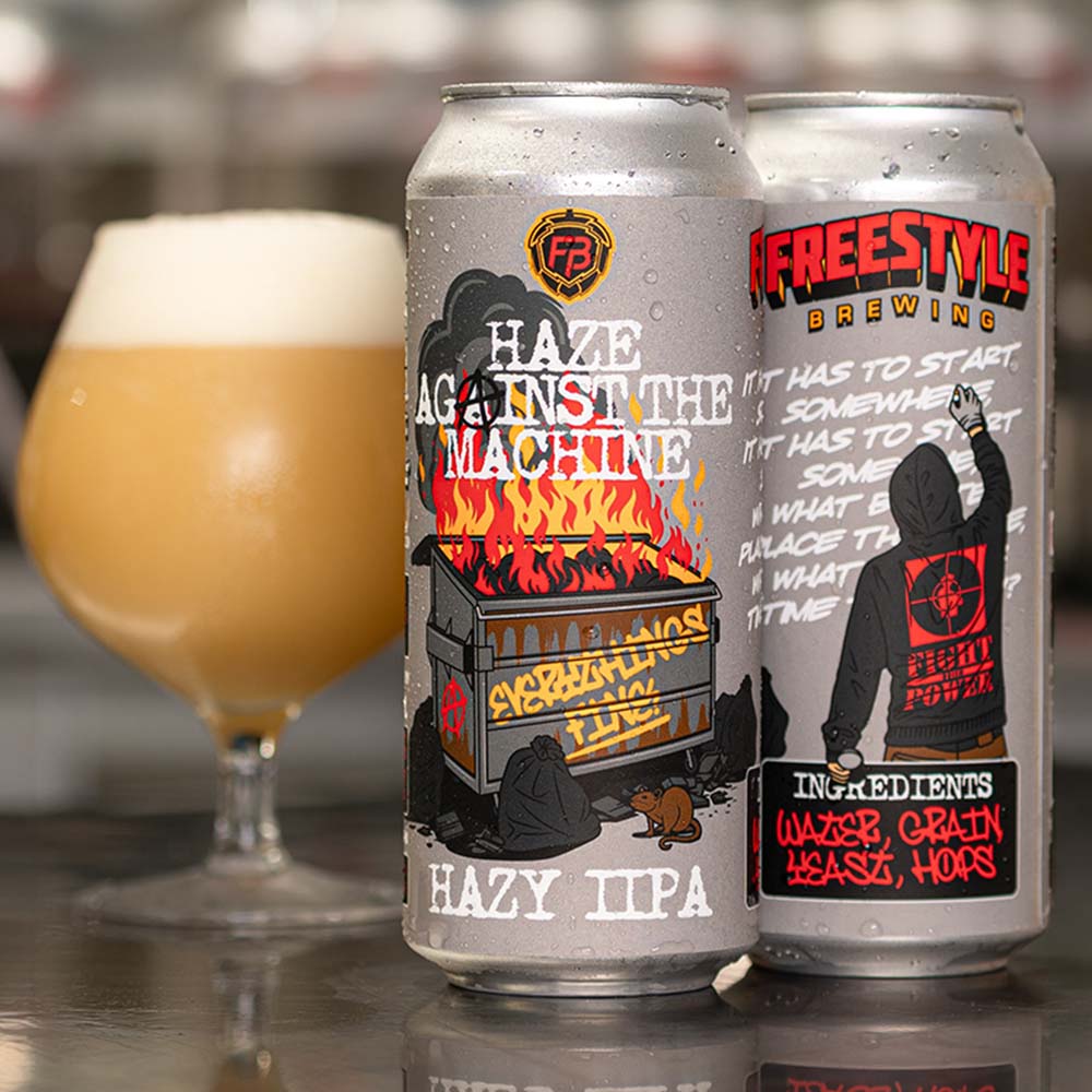 Freestyle Brewing - Haze Against The Machine Hazy Double IPA