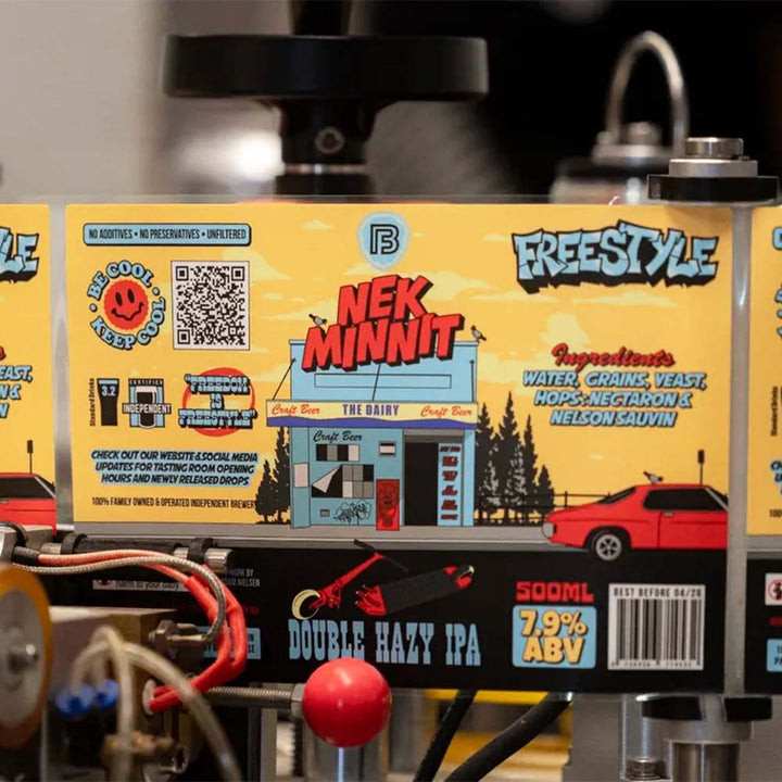 Freestyle Brewing - Nek Minnit Nectaron & Nelson Sauvin Hazy Double IPA
