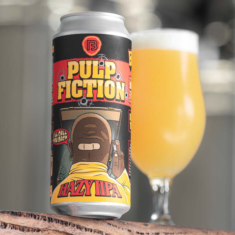 Freestyle Brewing - Pulp Fiction Hazy Double IPA