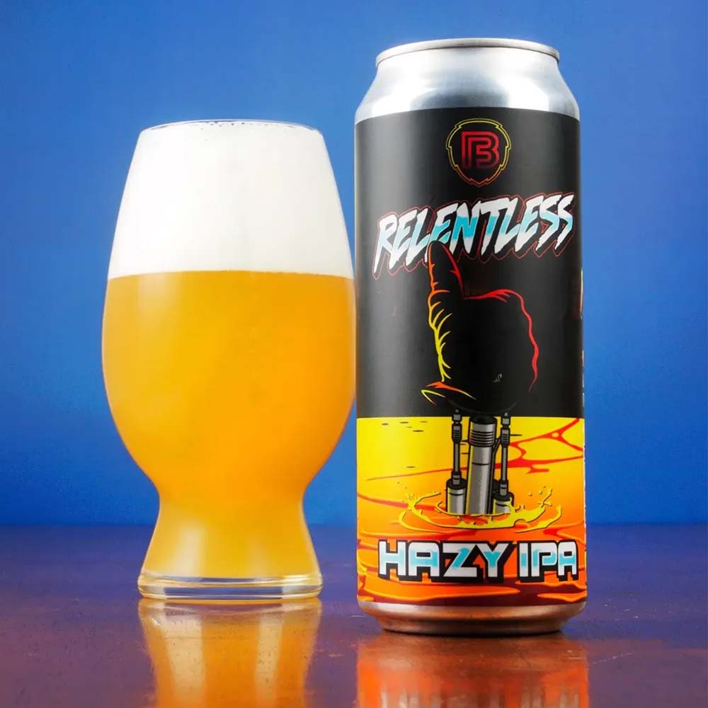 Freestyle Brewing - Relentless Hazy IPA - The Beer Barrel