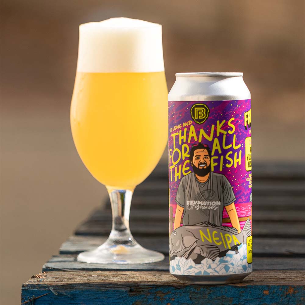 Freestyle Brewing - Soo Long And Thanks For All the Fish Hazy IPA