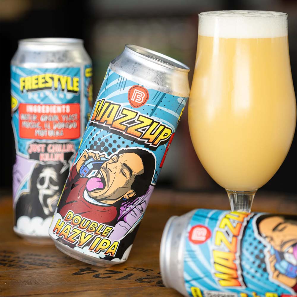 Freestyle Brewing - Wazzup Double Hazy IPA