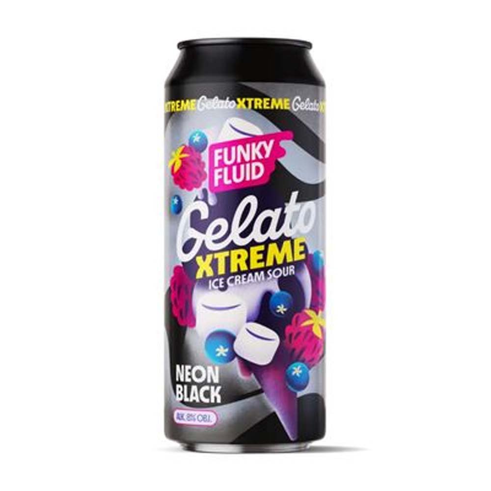 Funky Fluid - Gelato XTREME: Neon Black Ice Cream Sour