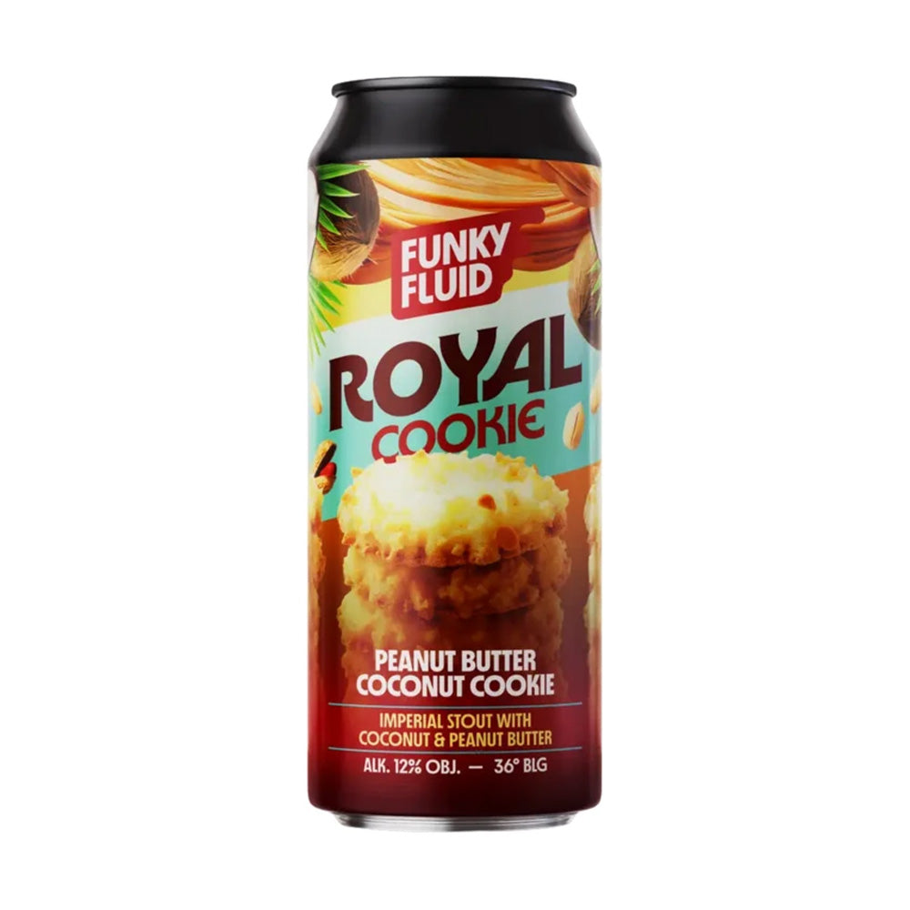 Funky Fluid - Royal Cookie: Peanut Butter Coconut Cookie Imperial Pastry Stout