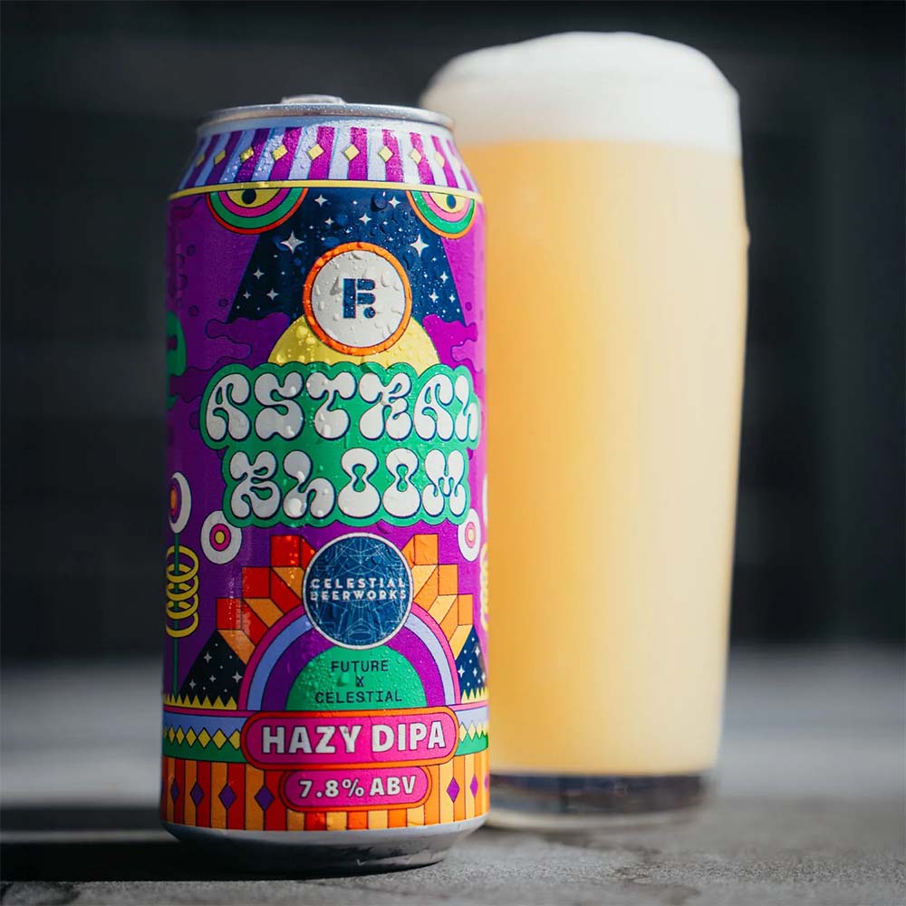 Future Brewing x Celestial Beer Works - Astral Bloom DDH Hazy Double IPA