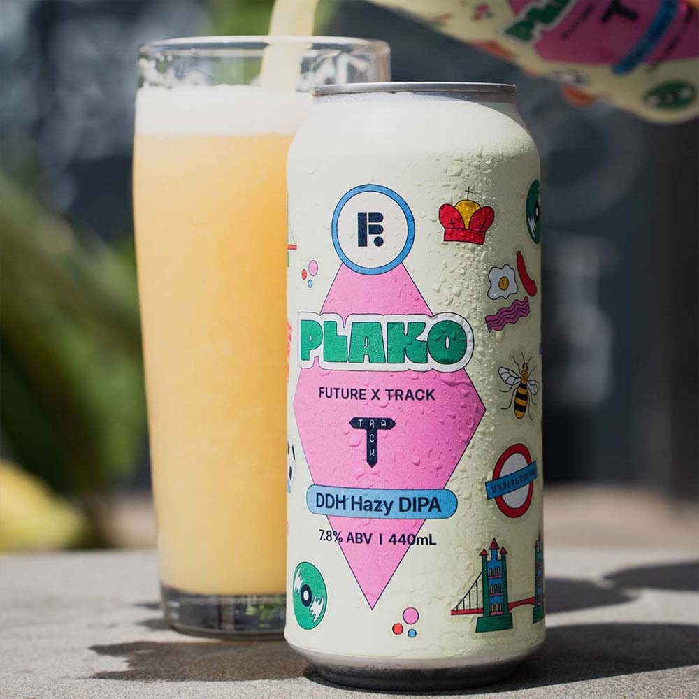 Future Brewing x Track Brewing - Plako DDH Hazy Double IPA