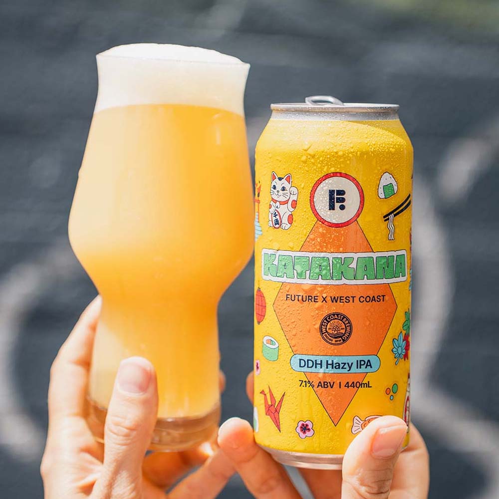 Future Brewing x West Coast Brewing - Katakana DDH Hazy IPA