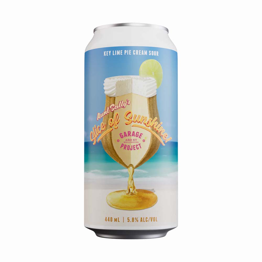 Garage Project - Aunt Sallys Slice of Sunshine Key Lime Pie Cream Sour - The Beer Barrel