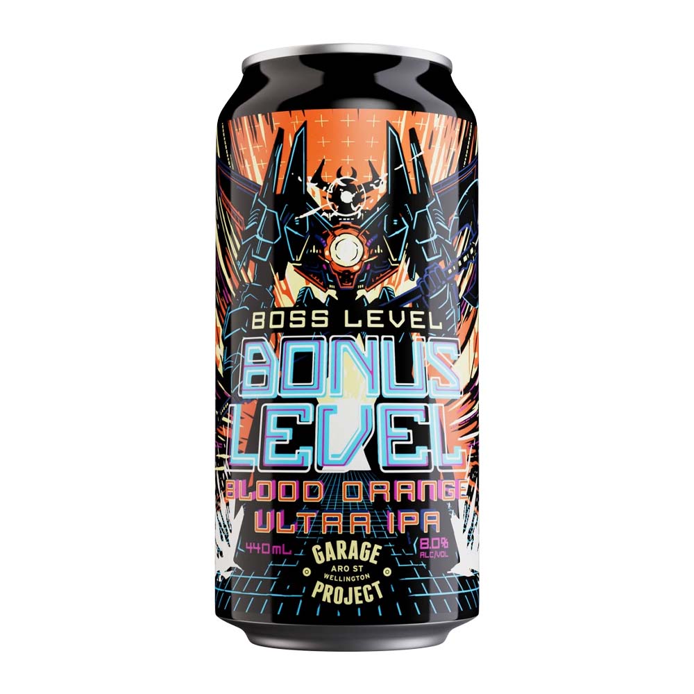 Garage Project - Boss Level Bonus Level Blood Orange Ultra IPA