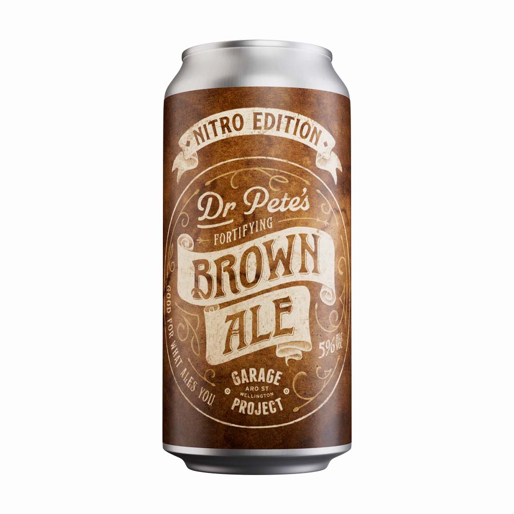 Garage Project - Dr Pete's Fortifying Brown Ale - Nitro Edition
