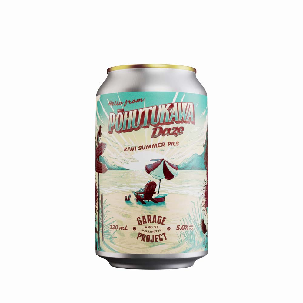 Garage Project - Pōhutukawa Daze Perfect Kiwi Summer Pilsner