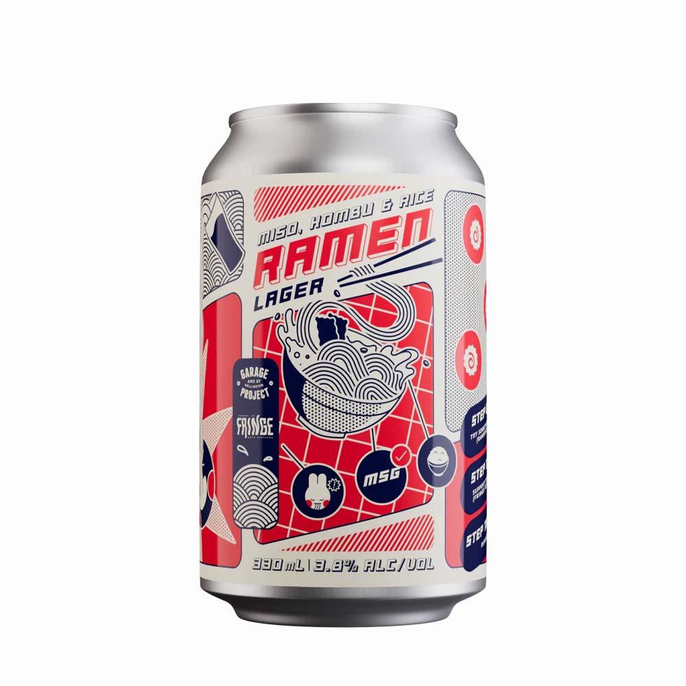Garage Project - Ramen Rice Lager Miso ramen lager