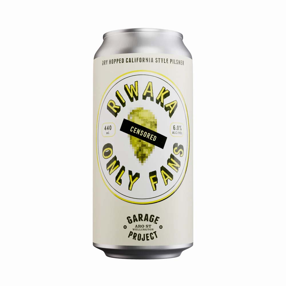 Garage Project - Riwaka Only Fans Dry Hopped California Style Pilsner