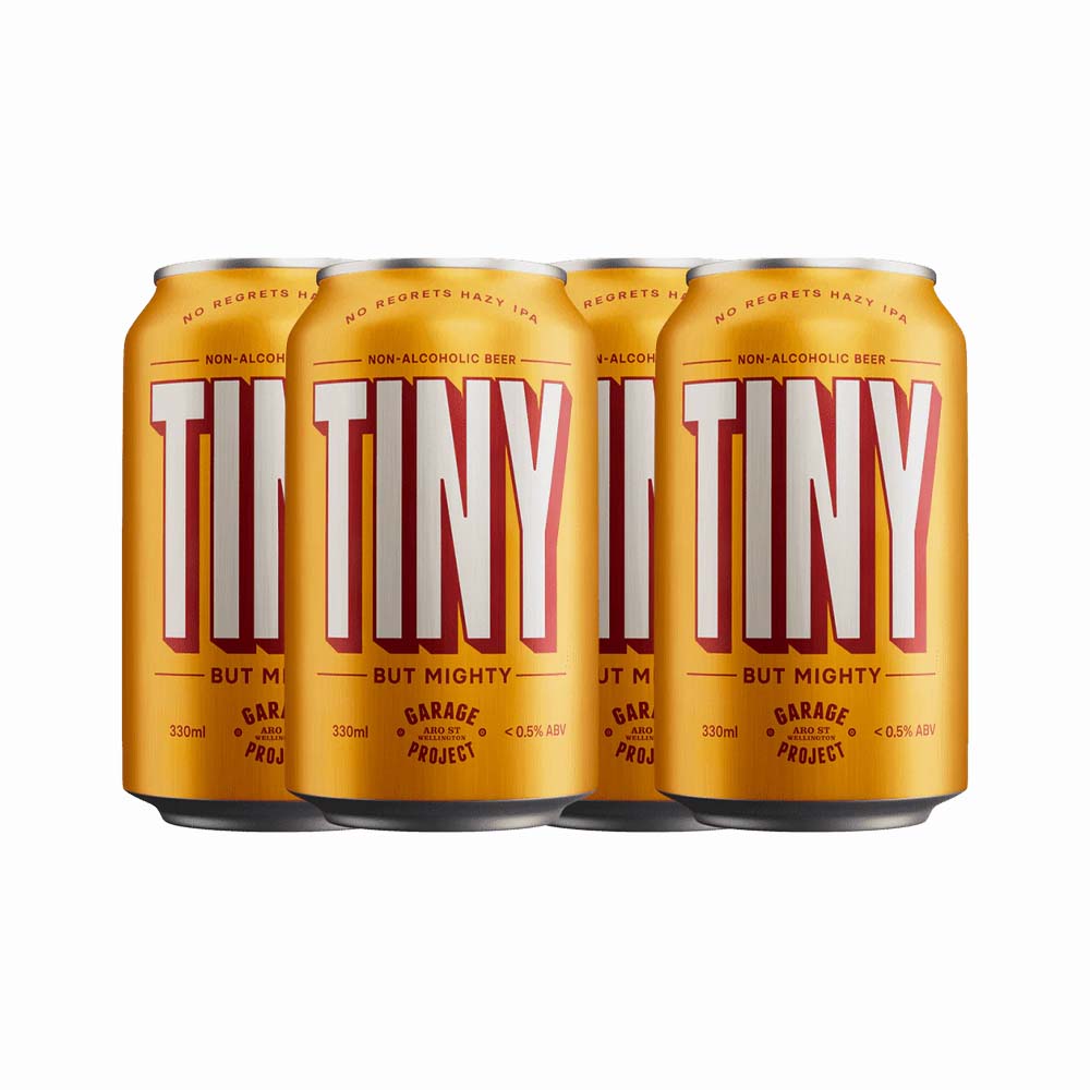 Garage Project - Tiny But Mighty Non-Alcoholic Hazy IPA 4-PACK