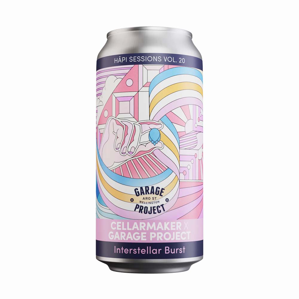 Garage Project x Cellarmaker - Hāpi Sessions: Interstellar Burst West Coast Cold IPA