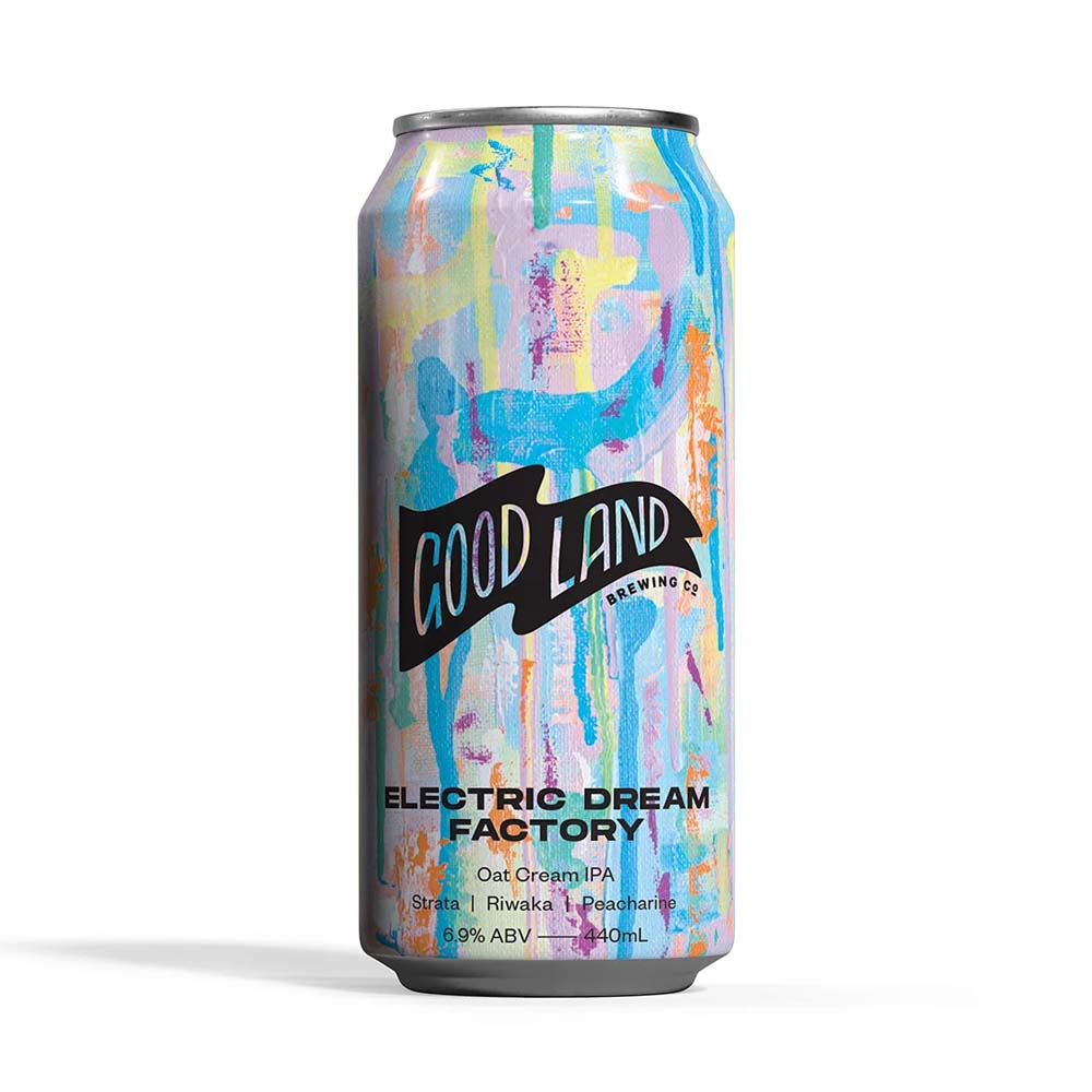 Good Land Brewing Co - ELECTRIC DREAM FACTORY Oat Cream IPA - The Beer Barrel