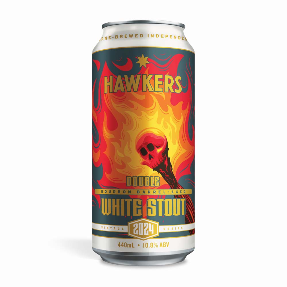 Hawkers Beer - Double Bourbon Barrel Aged White Stout (2024)