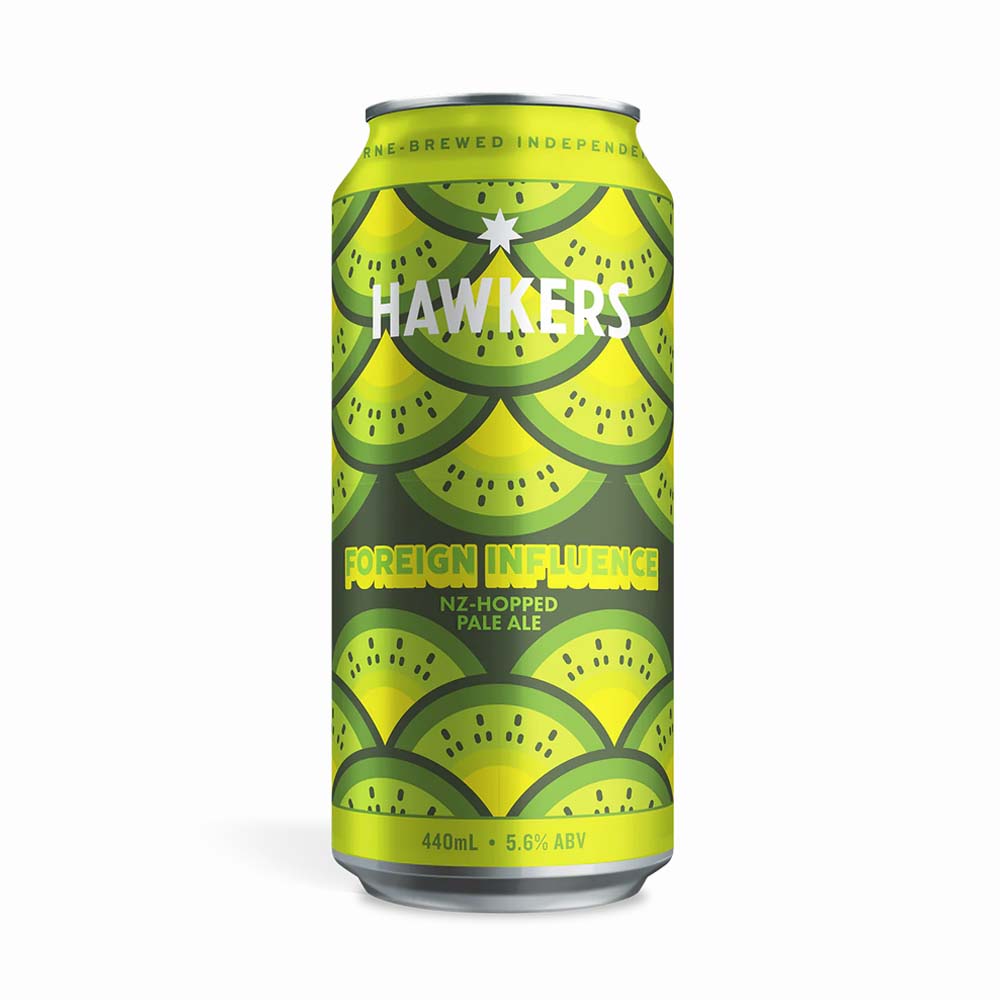 Hawkers Beer - Foreign Influence NZ-Hopped Pale Ale