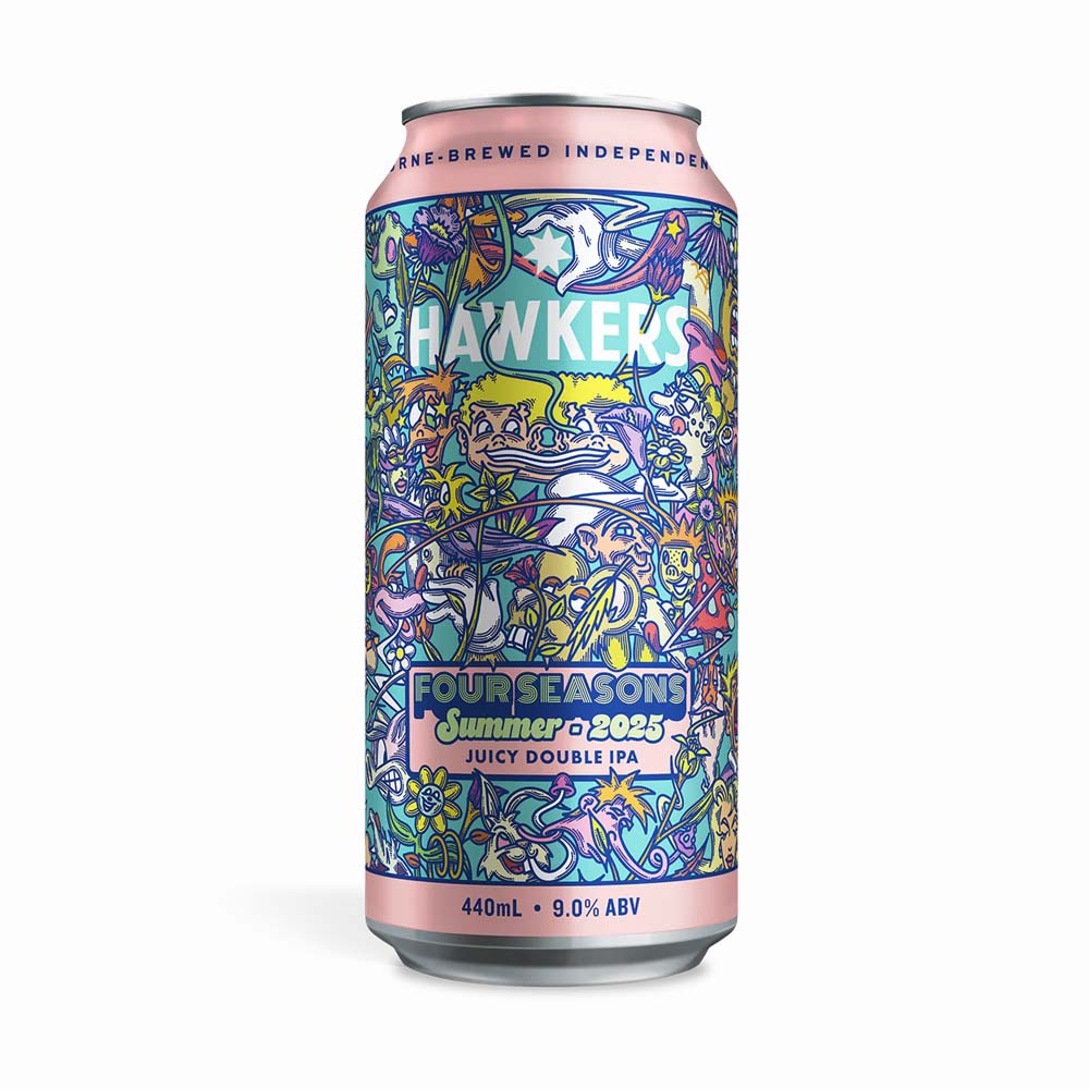 Hawkers Beer -  Four Seasons - Summer (2025) Juicy Double IPA